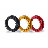 CNC Racing Left Hand (Sprocket) Rear Axle Nut for small hub (5 hole) Ducati